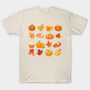 Cottage core fall lovers. T-Shirt